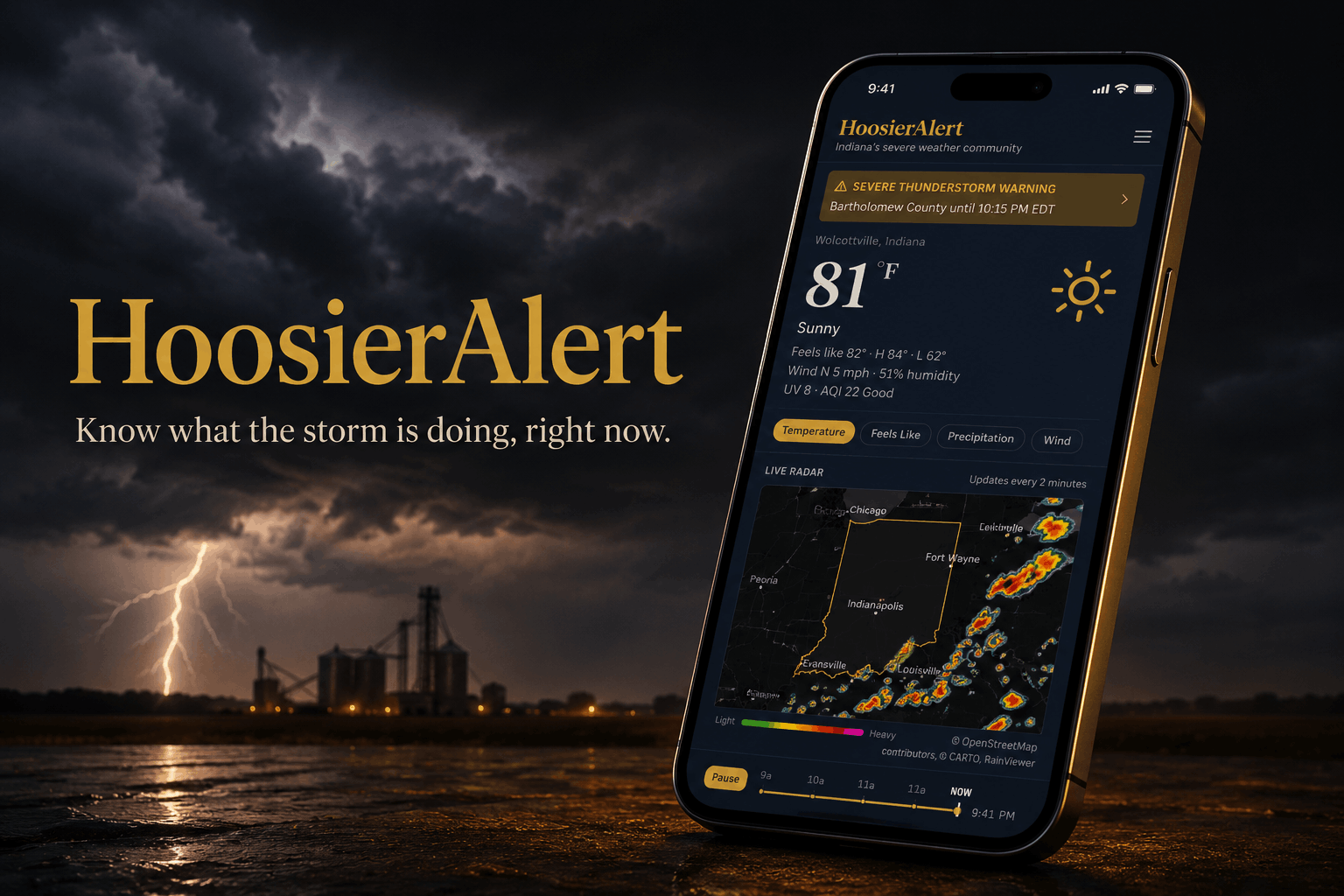 HoosierAlert — Indiana&rsquo;s severe weather community